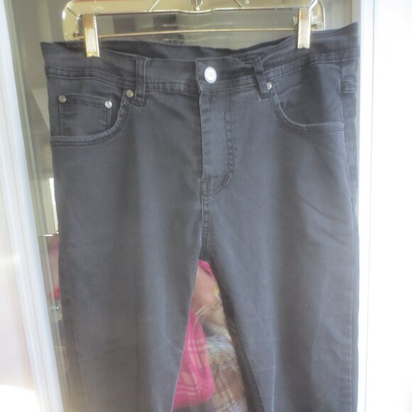 Super Skinny Black Caterpillar Jeans by Brothers Jeans - Size 34 x 30 Men's. - Picture 1 of 14